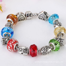 Fashion glass bead bracelet,charm bead bracelet,DIY bead bracelet